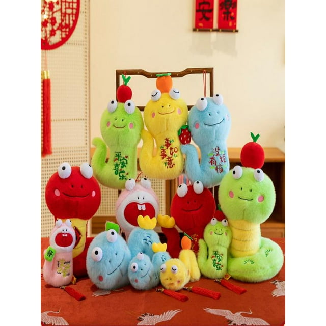 Most Popular Snake Plush 2025 Spring Festival Decorations Chinese Lunar
