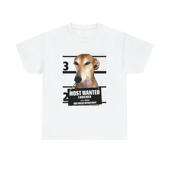 Most Wanted Lurcher Cute Funny Dogs T-Shirt