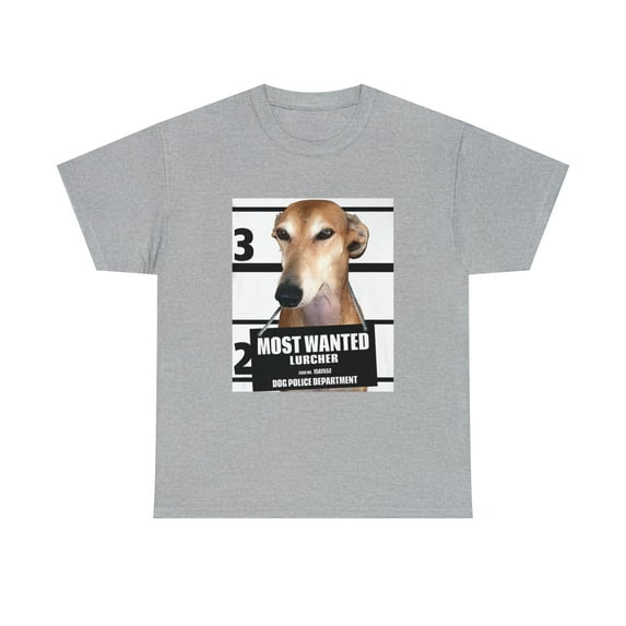 Most Wanted Lurcher Cute Funny Dogs T-Shirt