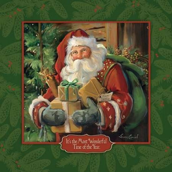 Most Wonderful Time Canvas Art - Susan Comish (24 x 24)