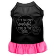 thumbnail image 1 of Pet Dog  Cat Dress Screen Printed, "Most Wonderful Time of the Year (Football)", 1 of 10