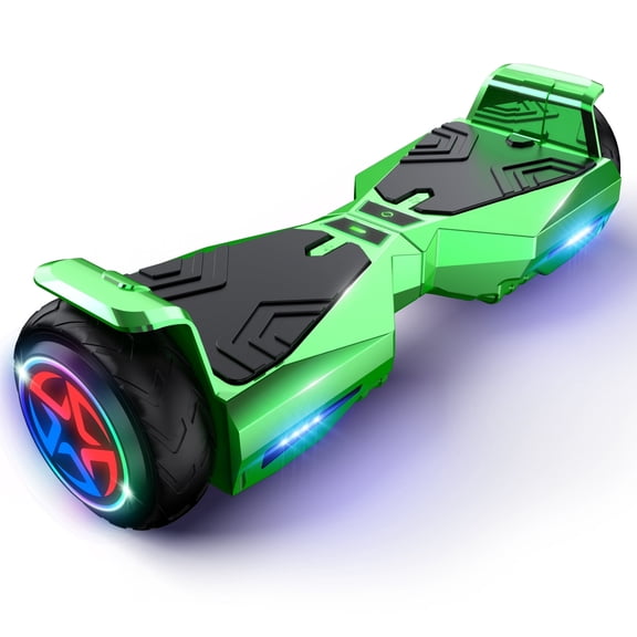 MOSTA All Terrain Self-Balance Scoote ,Electric Scooter Board for Kids & Adults with Bluetooth and Led Lights,6.5 inch,165 lbs capacity Perfect Gift