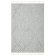 thumbnail image 1 of Mosta Grey Geometric Polyester Area Rugs for Living Room Jacquard Textured Modern Rugs Soft Geometric Rug for Bedroom Washable Rug Non-Slip Bohemian Carpet Perfect for Dining Room Office Beige, 1 of 5