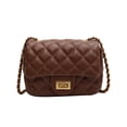 Mostdary Ladies Classic Flap Satchel Women Quilted Chain Crossbody Bags