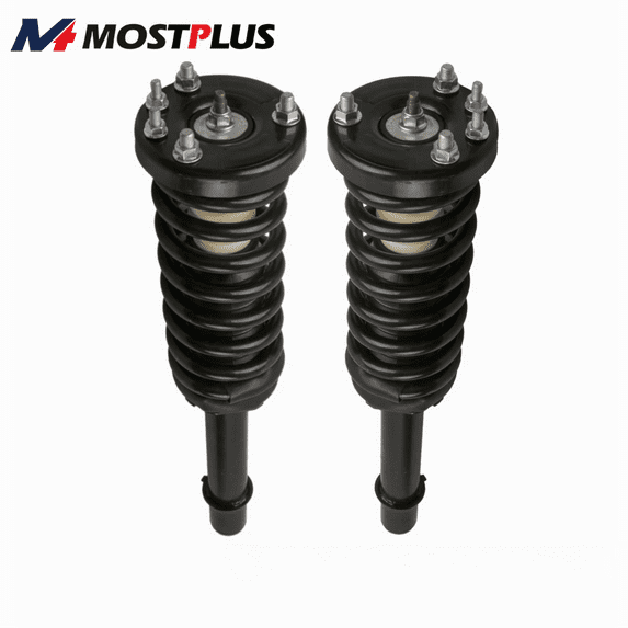 MOSTPLUS Set(2) Front Complete Struts Assembly w/ Coil Spring for 2003-2007 Honda Accord