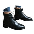 thumbnail image 1 of Mostsola Ankle Boots for Women Dressy Business Casual Shoes Lace up HIgh Top Oxford Sheos Booties, 1 of 9