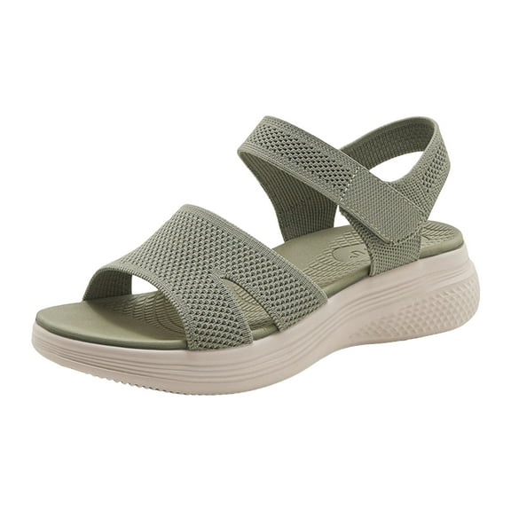 Mostsola Arch Support Sandals for Women Open Toe Lightweight Soft Sole Slingback Walking Shoes