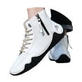 thumbnail image 1 of Mostsola Boots for Men Lace up Outdoor Walking Shoes Lightweight Casual Round Toe Ankle Boots, 1 of 8