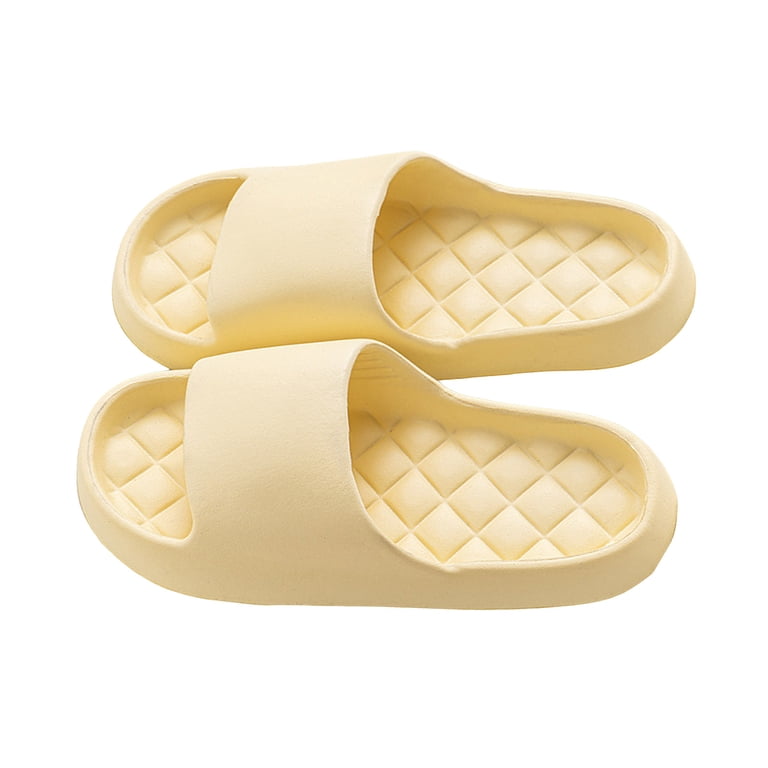Men\'s Beige Non Slip Cloud Slides Lightweight Foam Runner Sandal Shoes mens foam runner shoes garden sandals slip quick dry - Temu  main image 2