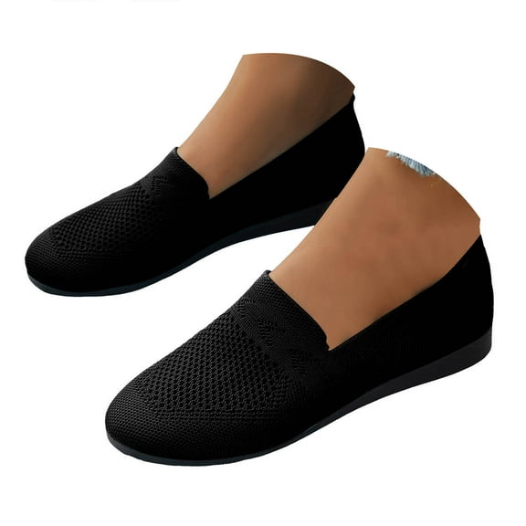 Mostsola Flats for Women Breathable Mesh Loafers Lightweight Slip on Walking Driving Shoes