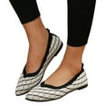 thumbnail image 1 of Mostsola Flats for Women Pointed Toe Knit Comfortable Slip on Work Dress Shoes Ballet Flats Shoes, 1 of 8