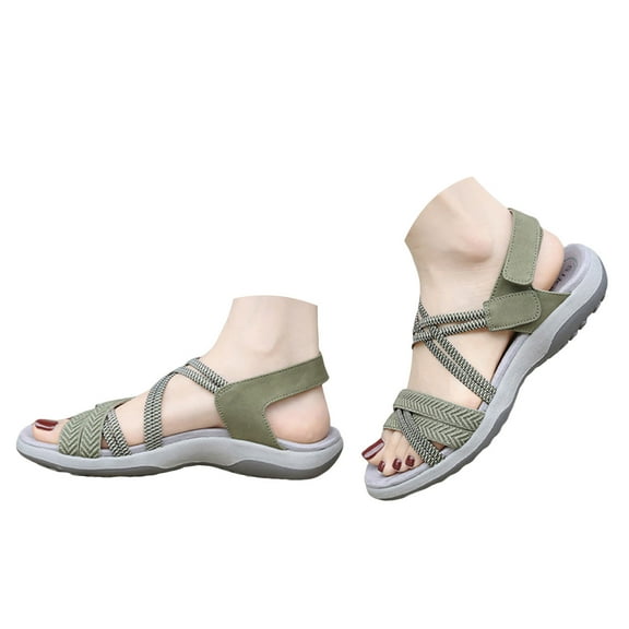 Mostsola Hiking Sandals for Women Anti-Slip Comfort Arch Support Casual Summer Walking Sandals