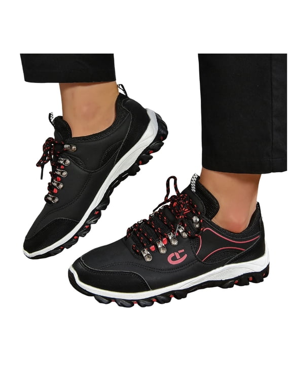 Hiking Shoes Mens Sneakers Waterproof Running Shoes Outdoor Workout Camping Tennis Shoes