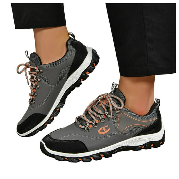 Mostsola Hiking Shoes Mens Sneakers Waterproof Running Shoes Outdoor Workout Camping Tennis Shoes