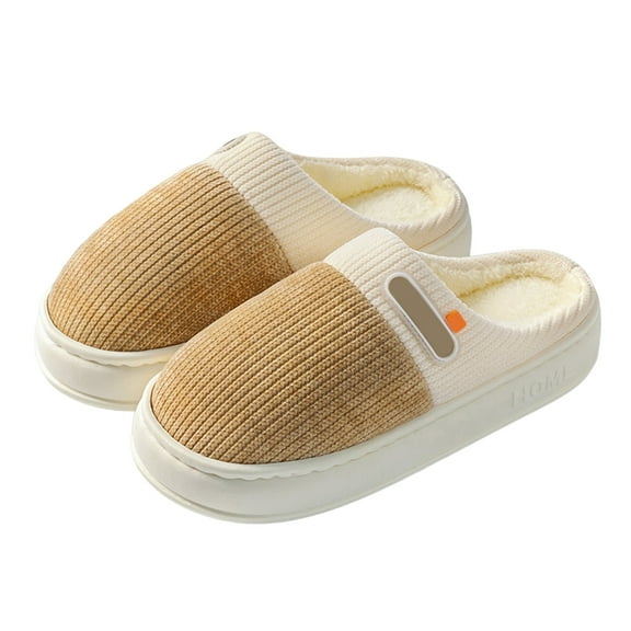 Mostsola House Slippers for Women Men Comfortable Winter Indoor Home Slides Cozy Fuzzy Slippers