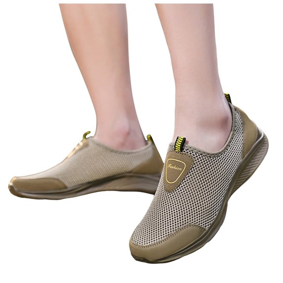 Mostsola Loafers for Men Summer Mesh Sandals Slip on Walking Shoes Non-Slip Breathable Sneakers