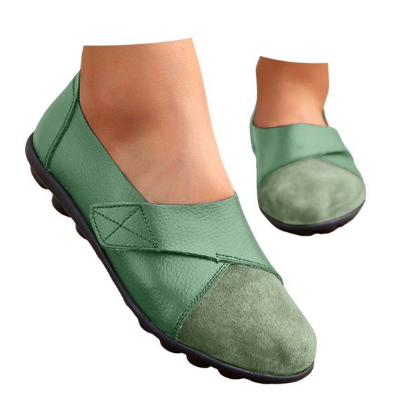 Mostsola Loafers for Women Comfortable Flats Slip on Walking Shoes Soft Lightweight Driving Shoes