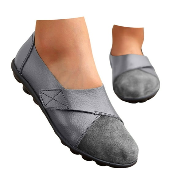 Mostsola Loafers for Women Comfortable Flats Slip on Walking Shoes Soft Lightweight Driving Shoes