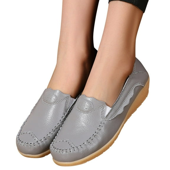 Mostsola Loafers for Women Comfortable Walking Shoes Slip on Penny Loafers Casual Flats Shoes