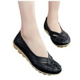 thumbnail image 1 of Mostsola Loafers for Women Hollow out Flats Shoes Comfortable Walking Shoes Moccasins Driving Shoes, 1 of 8