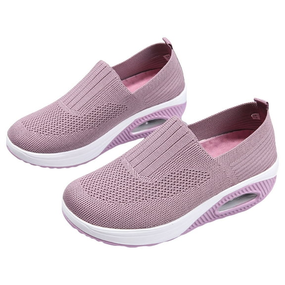 Mostsola Loafers for Women Slip on Shoes Casual Sneakers Non-slip Walking Shoes Athletic Shoes
