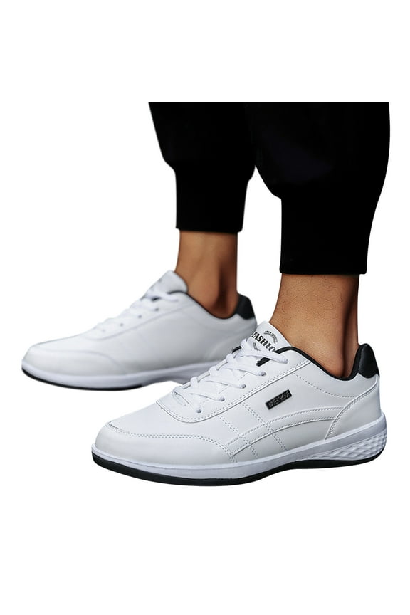 Mens Shoes Casual Sneakers Comfortable Lightweight Lace up Non-Slip Walking Shoes