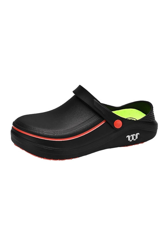 Mens Slip Resistant Clogs EVA Chef Work Shoes for Restaurant Hospital Nursing Garden