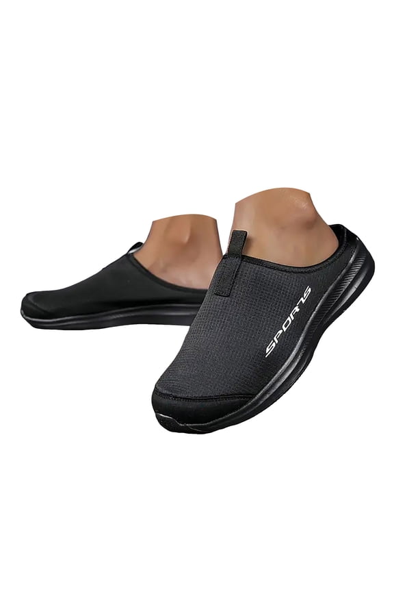 Mules for Women Men Breathable Mesh Slippers Slip on Non-Slip Slides Comfort Sandals