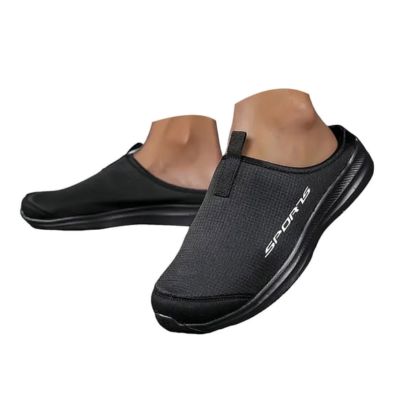 Mostsola Mules for Women Men Breathable Mesh Slippers Slip on Non-Slip Slides Comfort Sandals
