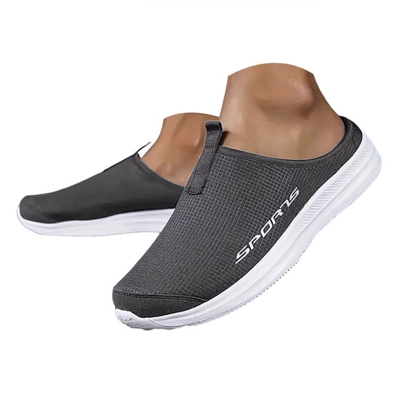 Mostsola Mules for Women Men Breathable Mesh Slippers Slip on Non-Slip Slides Comfort Sandals