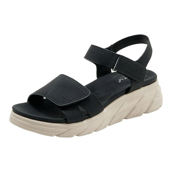 Mostsola Orthopedic Sandals for Women Comfortable Arch Support Slingback Platform Walking Shoes