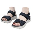 thumbnail image 1 of Mostsola Platform Sandals for Women Trendy Walking Shoes Comfort Adjustable Wedge Sandals, 1 of 9