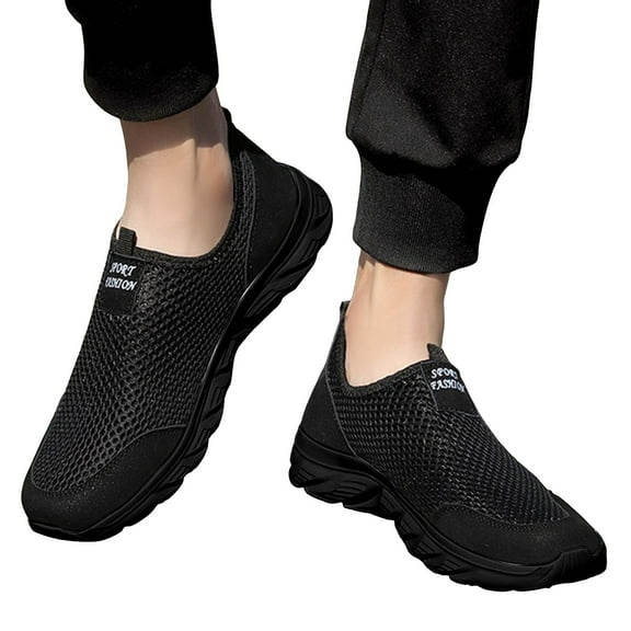 Mostsola Running Shoes for Men Lightweight Mesh Non-Slip Walking Shoes Sandals Slip on Loafers