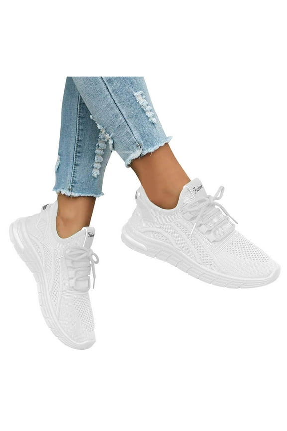Running Shoes for Women Mesh Sneakers Lightweight Tennis Shoes Non Slip Gym Workout Shoes