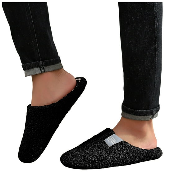 Mostsola Scuff Slippers for Women Comfort Memory Foam Slip on House Shoes Indoor Bedroom Slippers