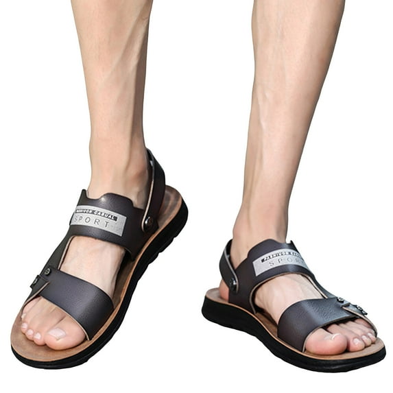 Mostsola Slides for Men Adjustable Slip on Shoes Comfortable Arch Support Sandals Beach Shoes