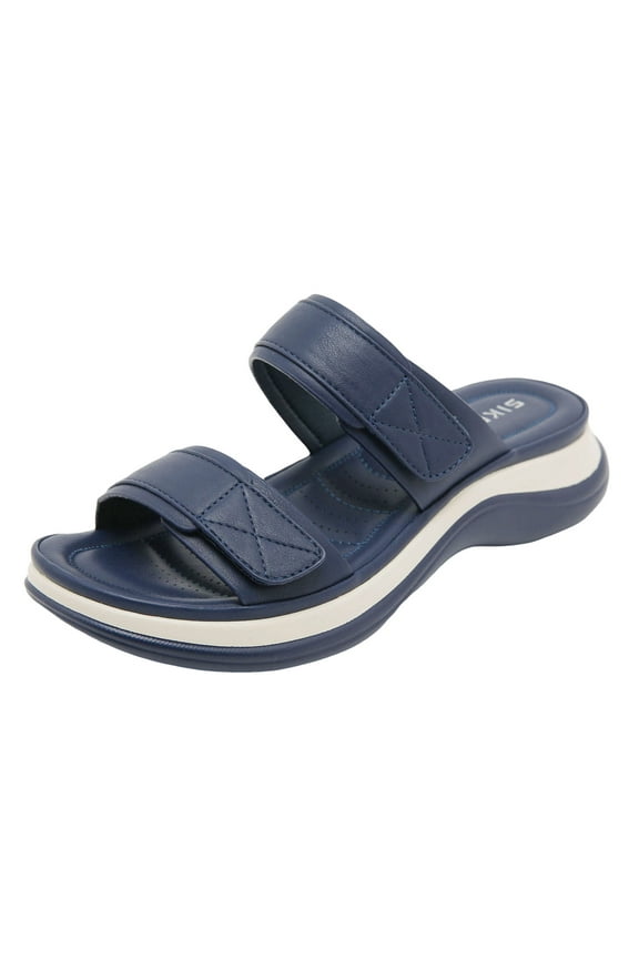 Slides for Women Casual Comfortable Arch Support Slip on Shoes Summer Dressy Slippers