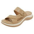 thumbnail image 1 of Mostsola Slides for Women Casual Comfortable Arch Support Slip on Shoes Summer Dressy Slippers, 1 of 9