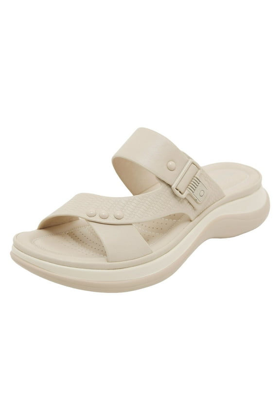 Slides for Women Casual Comfortable Arch Support Slip on Shoes Summer Dressy Slippers