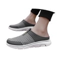 thumbnail image 1 of Mostsola Slides for Women Comfortable Mesh Sandals Slip on Sneakers Arch Support Walking Shoes, 1 of 6