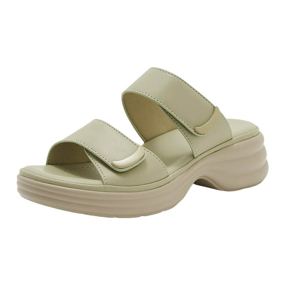 Mostsola Slippers for Women Casual Comfort Sandals Fashion Chunk Platform Slip on Slides Shoes