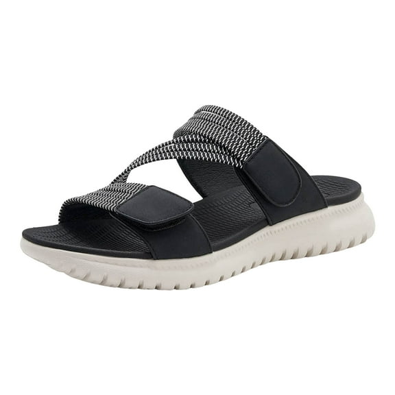 Mostsola Slippers for Women Comfort Slip on Strappy Sandals Non-Slip Summer Water Beach Shoes