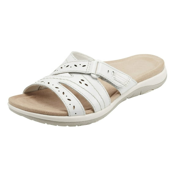 Mostsola Slippers for Women Summer Open Toe Sandals Criss Cross Strap Slides Comfortable Beach Shoes