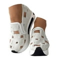 thumbnail image 1 of Mostsola Sneakers for Women Lace Mesh Wedge Sandals Platform Walking Shoes Casual Dress Shoes, 1 of 6