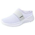 thumbnail image 1 of Mostsola Sneakers for Women Mules Walking Shoes Slip on Slides Comfortable Closed Toe Sandals, 1 of 9