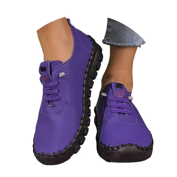 Mostsola Sneakers for Women Non-Slip Walking Shoes Slip on Loafers Soft Lightweight Driving Shoes