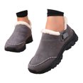 thumbnail image 1 of Mostsola Snow Boots for Women Lightweight Slip on Plush Warm Winter Ankle Boots Anti-Slip Booties, 1 of 8
