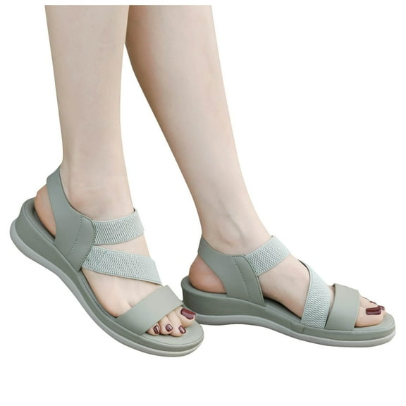 Mostsola Walking Shoes Women Casual Lightweight Slingback Orthopedic Sandals with Arch Support