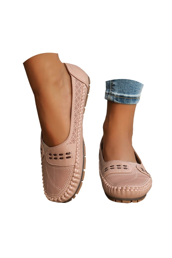 Walking Shoes Women Dressy Soft Flat Loafers Barefoot Driving Shoes Casual Slip on Flats