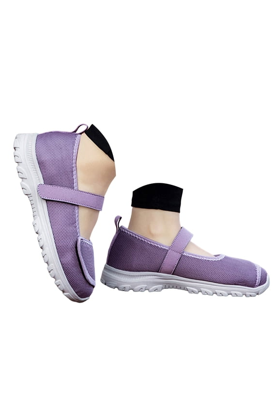 Walking Shoes for Women Comfort Adjustable Wide Width Breathable Mesh Nursing Shoes